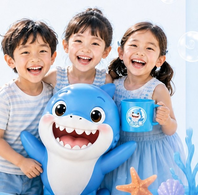 齿小鲨与快乐的孩子们